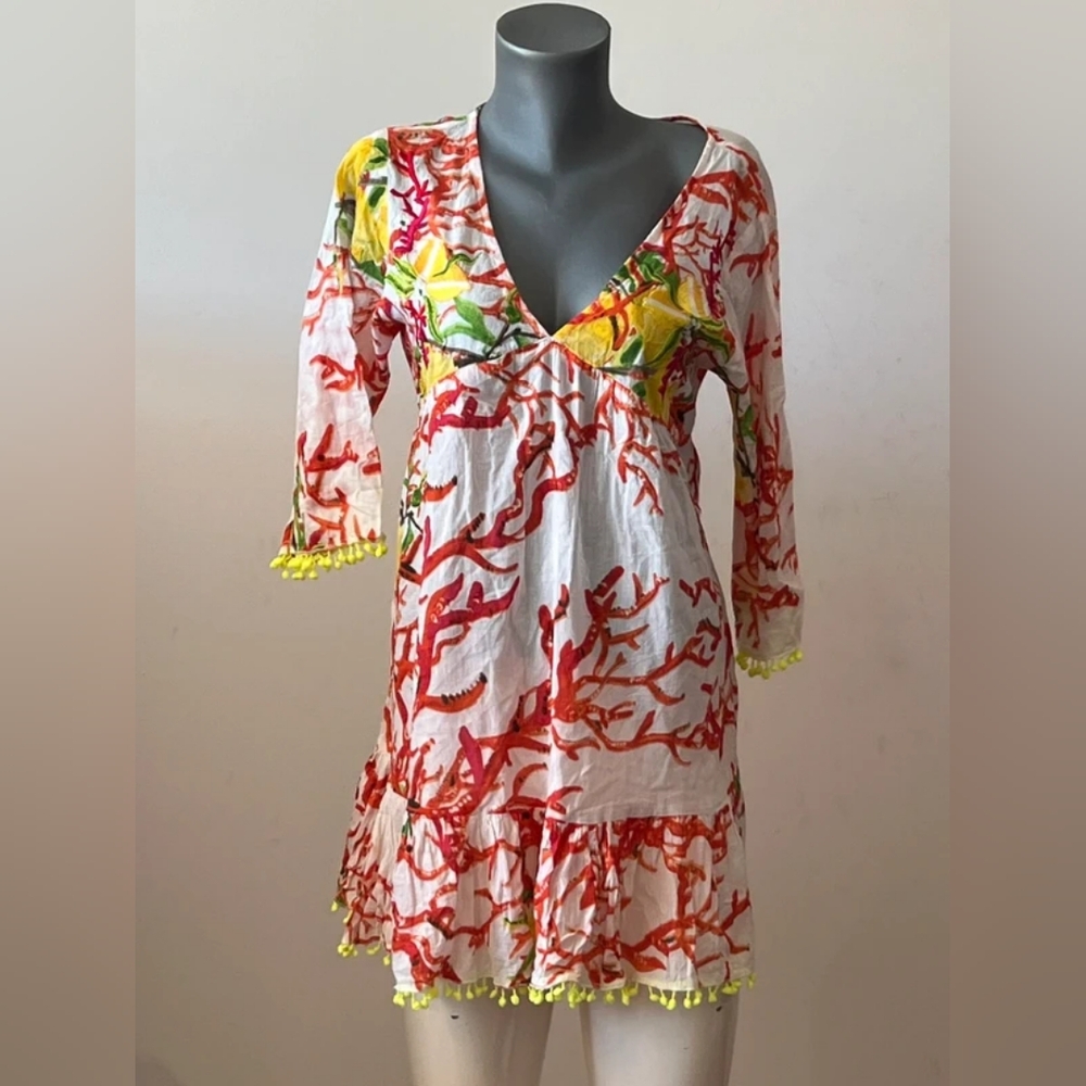 Vibrant Multicolor Swim Cover-Up